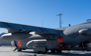 Nevada Air National Guard departs to fight California wildfires