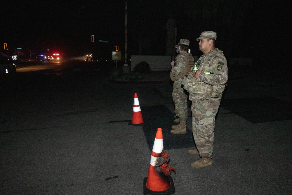 California Army National Guard Supports Local Law Enforcement During LA Wildfires