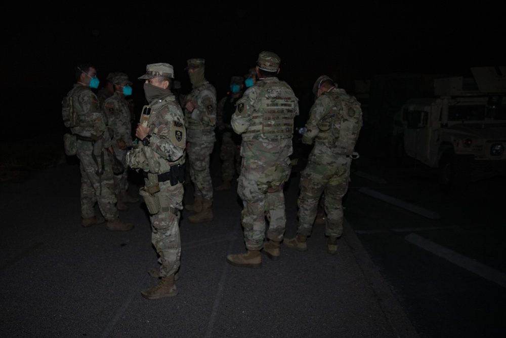 California Army National Guard Supports Local Law Enforcement During LA Wildfires