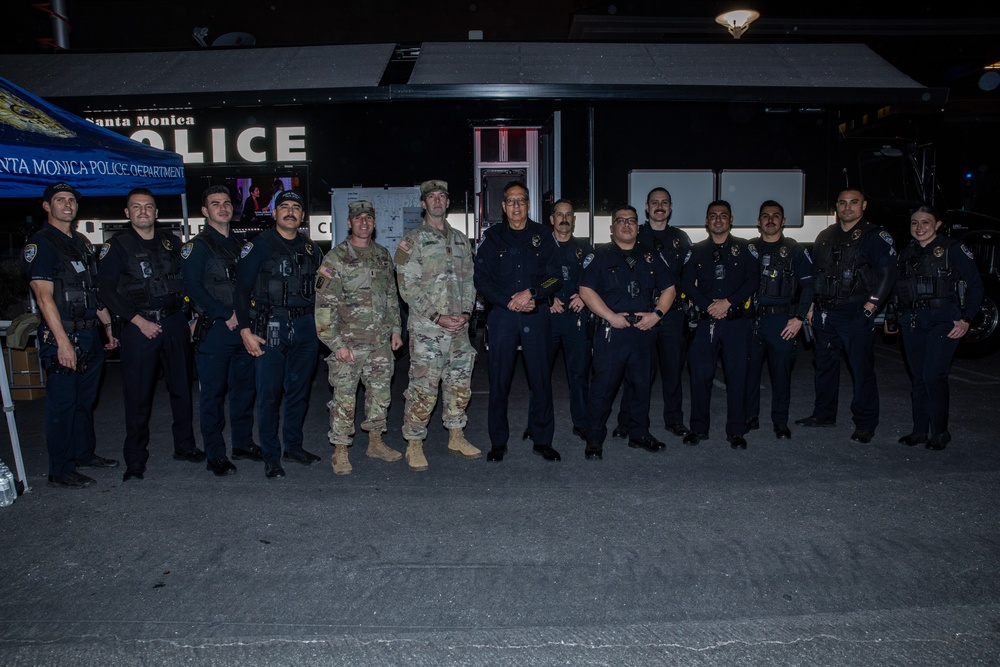 California Army National Guard Supports Local Law Enforcement During LA Wildfires