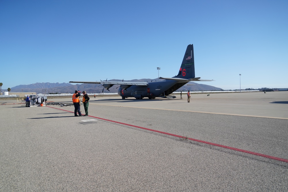 146th Airlift Wing Activates Modular Airborne Firefighting System (MAFFS) to assist in combating California Wildfires