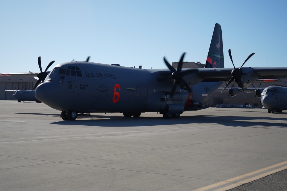 146th Airlift Wing Activates Modular Airborne Firefighting System (MAFFS) to assist in combating California Wildfires