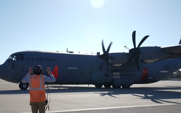 146th Airlift Wing Activates Modular Airborne Firefighting System (MAFFS) to assist in combating California Wildfires