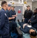 Nimitz Sailors Participate in a Mass Casualty Drill