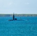 USS Annapolis (SSN 760) transits Apra Harbor