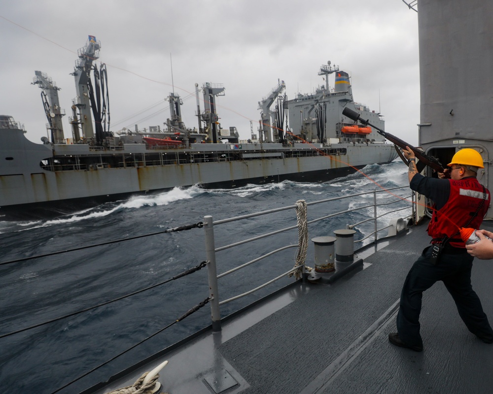 USS Princeton conducts routine operations as part of the Carl Vinson Carrier Strike Group