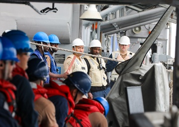 USS Princeton conducts routine operations as part of the Carl Vinson Carrier Strike Group