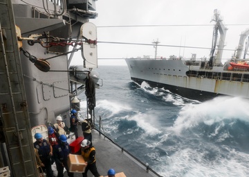 USS Princeton conducts routine operations as part of the Carl Vinson Carrier Strike Group