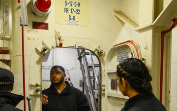 Nimitz Sailors Conduct Zone Inspections