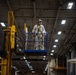 Nimitz Sailors Paint the Hangar Bay