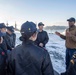 Sailors from JS Haguro (DDG 180) tour the USS America (LHA 6)