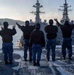 Sailors from JS Haguro (DDG 180) tour the USS America (LHA 6)