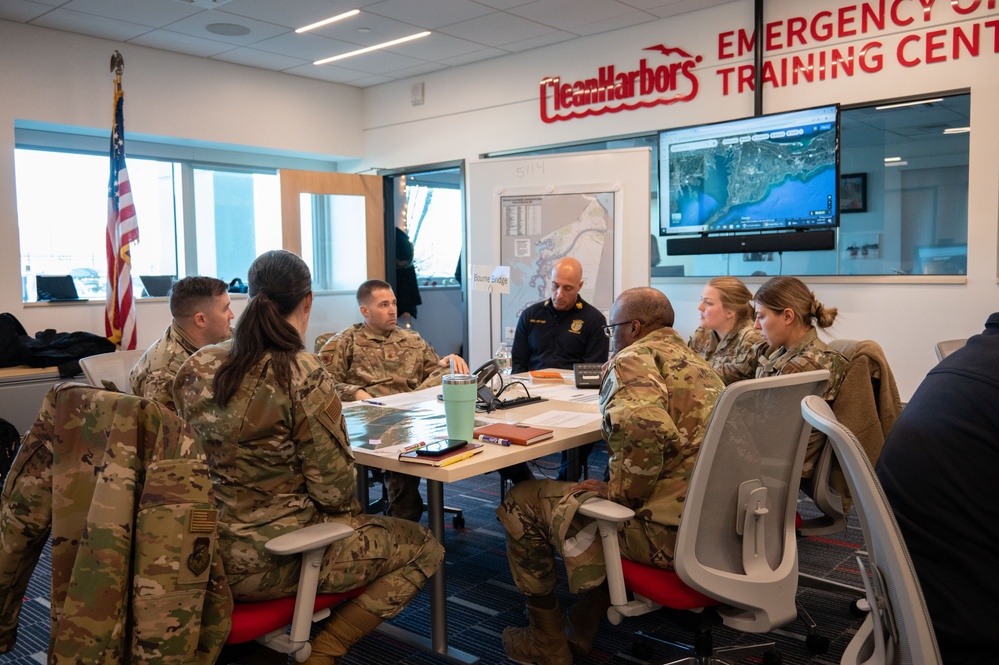 102nd Intelligence Wing and Massachusetts Maritime Academy collaborate for Complex Coordinated Terrorist Attack Exercise