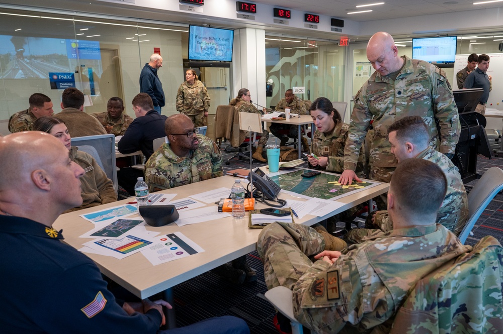 102nd Intelligence Wing and Massachusetts Maritime Academy collaborate for complex coordinated terrorist attack exercise