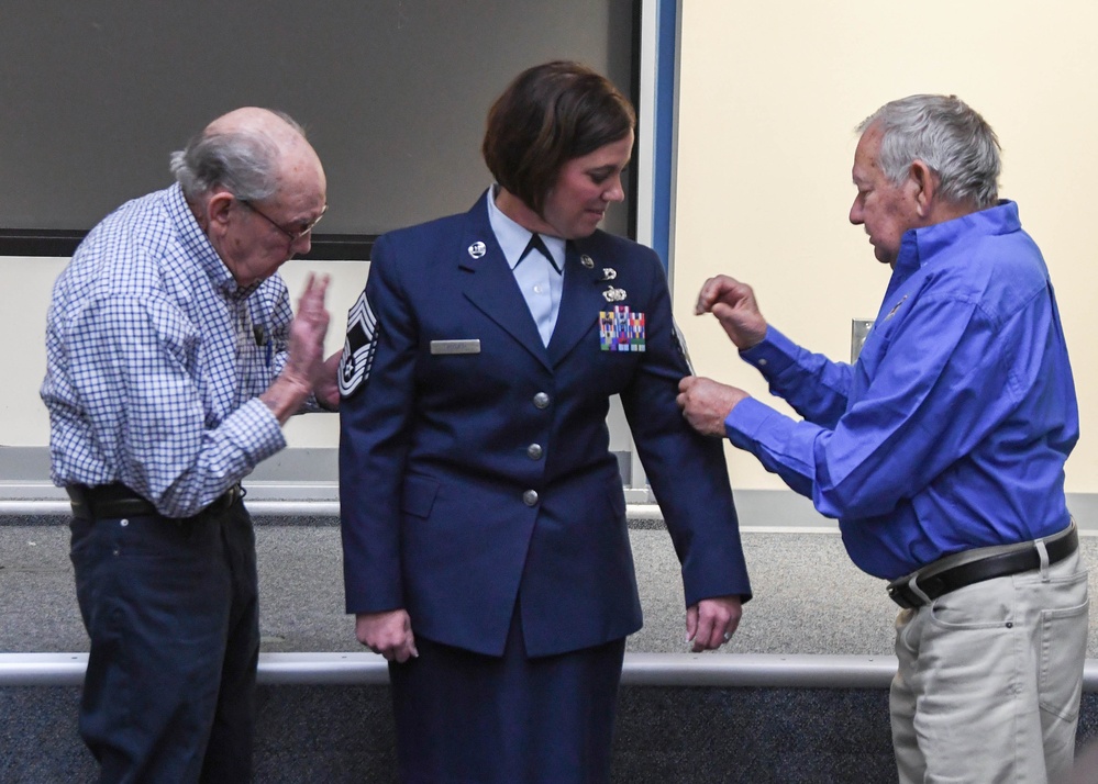 CMSgt. Amy Snyder Promotion