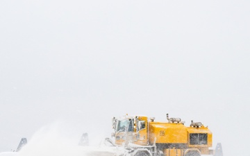 Clearing Snow at Charlie West