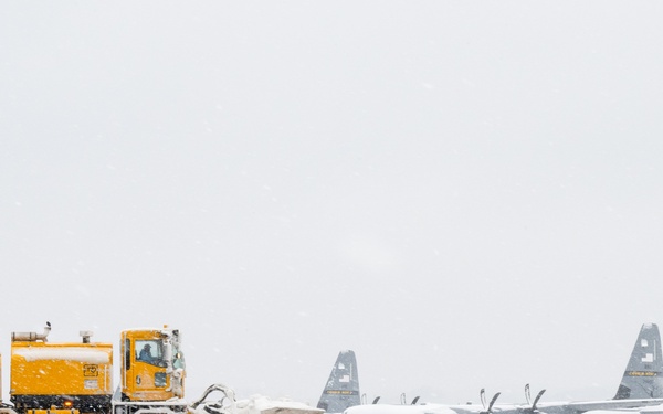 Clearing Snow at Charlie West