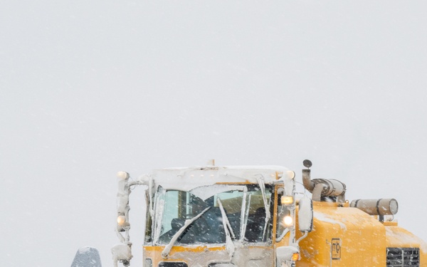 Clearing Snow at Charlie West