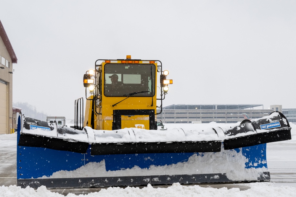 Clearing Snow at Charlie West