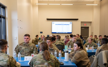 102nd Intelligence Wing hosts speed mentoring event