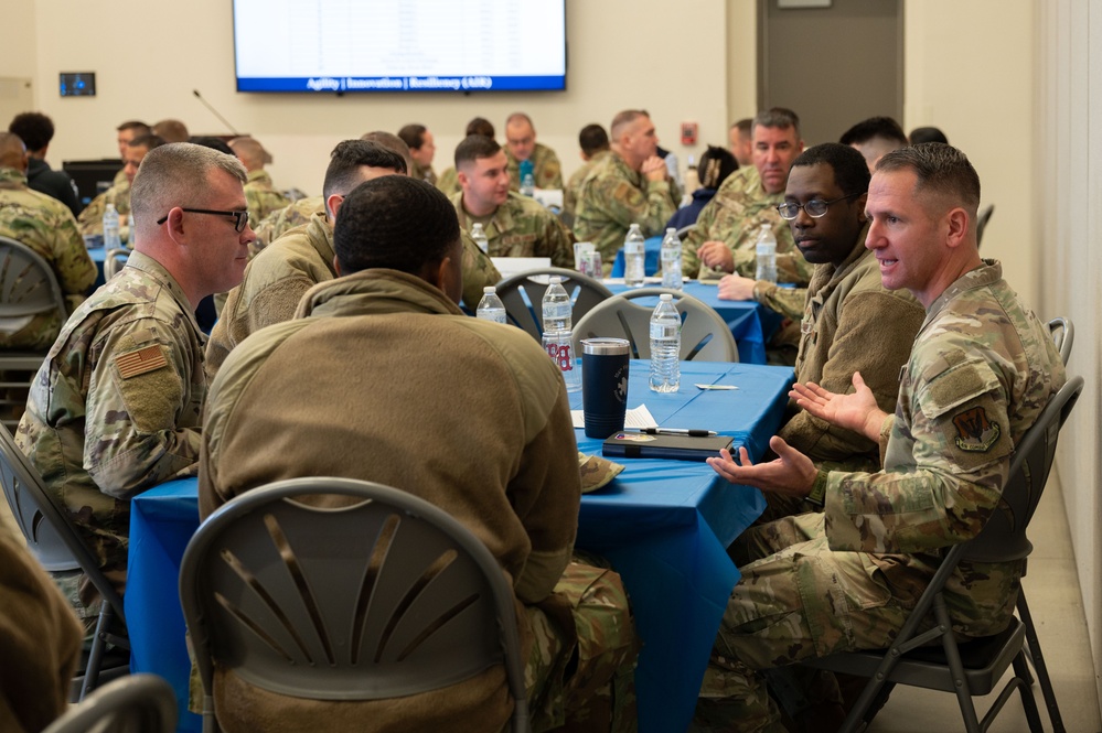 102nd Intelligence Wing hosts speed mentoring event