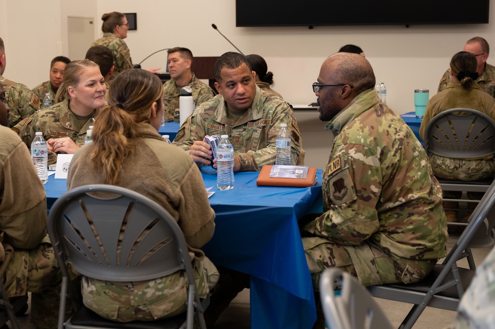 102nd Intelligence Wing hosts speed mentoring event