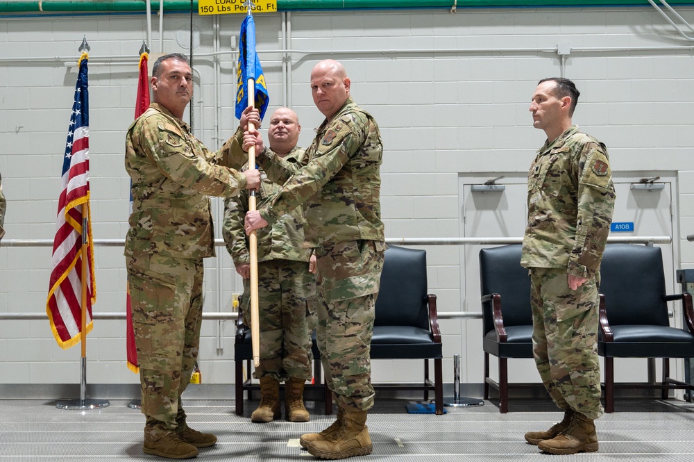 186th Aircraft Maintenance Squadron Change of Command