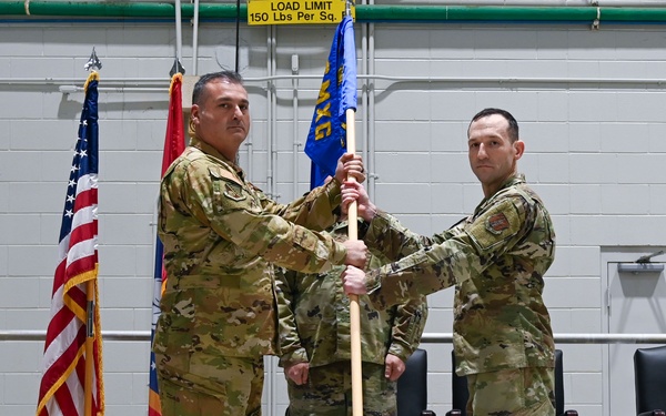 186th Aircraft Maintenance Squadron Change of Command