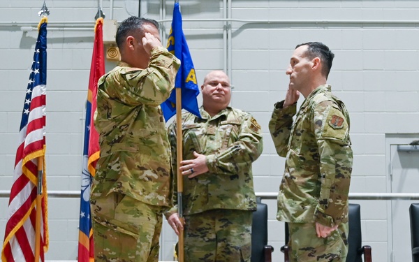 186th Aircraft Maintenance Squadron Change of Command