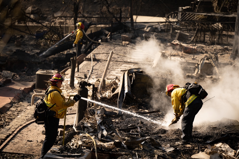 Eaton Fire Aftermath: March ARB Fire Emergency Services