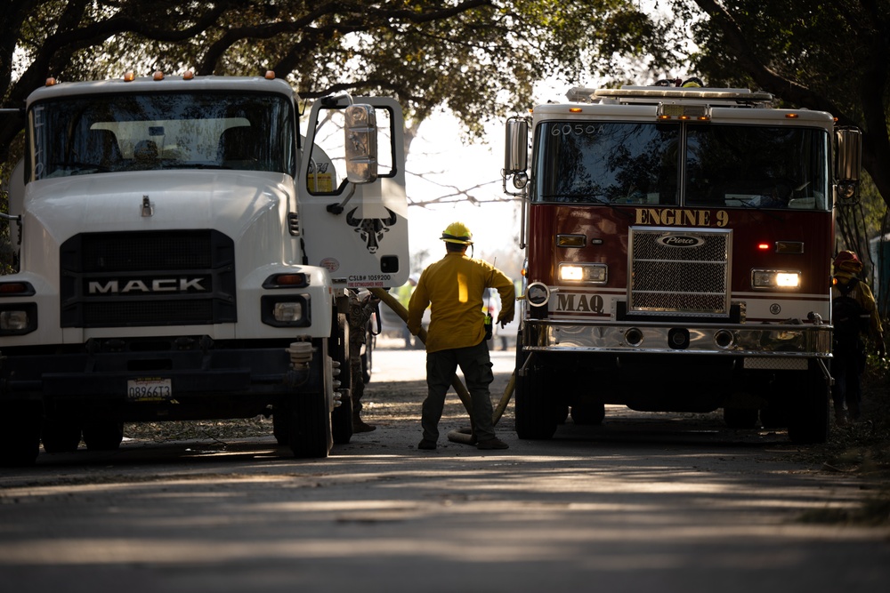 Eaton Fire Aftermath: March ARB Fire Emergency Services