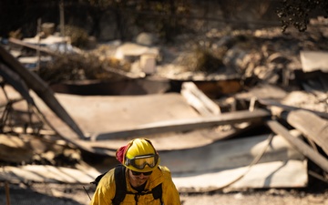 Eaton Fire Aftermath: March ARB Fire Emergency Services