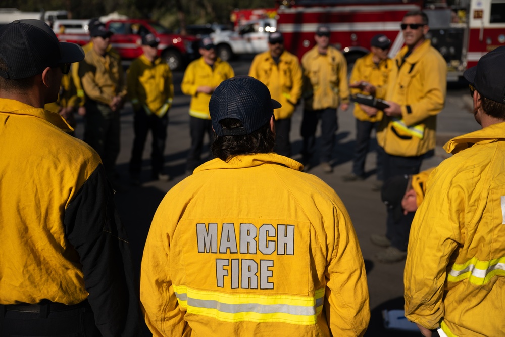 Eaton Fire Aftermath: March ARB Fire Emergency Services