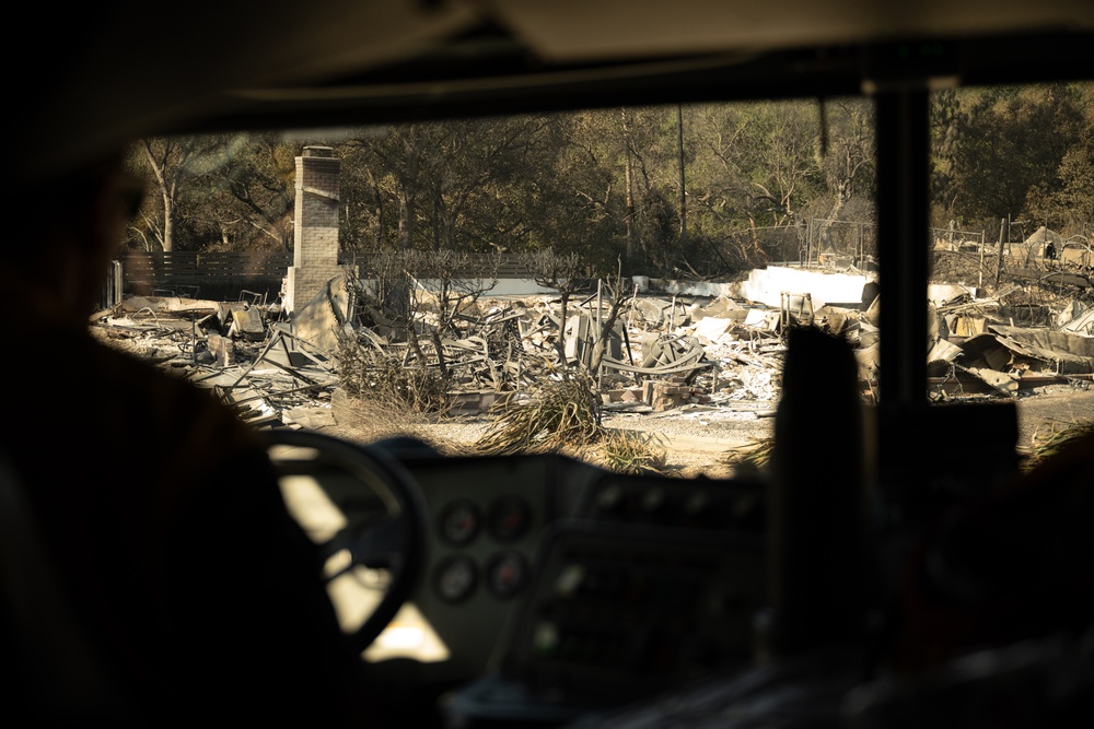 Eaton Fire Aftermath: March ARB Fire Emergency Services