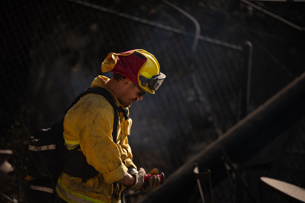 Eaton Fire Aftermath: March ARB Fire Emergency Services