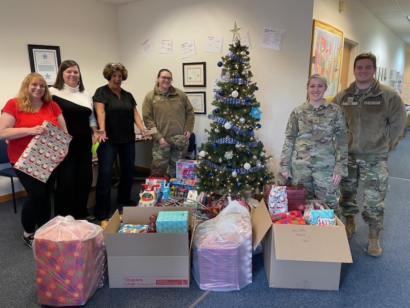 101st Medical Group Spreads Joy to the Local Community