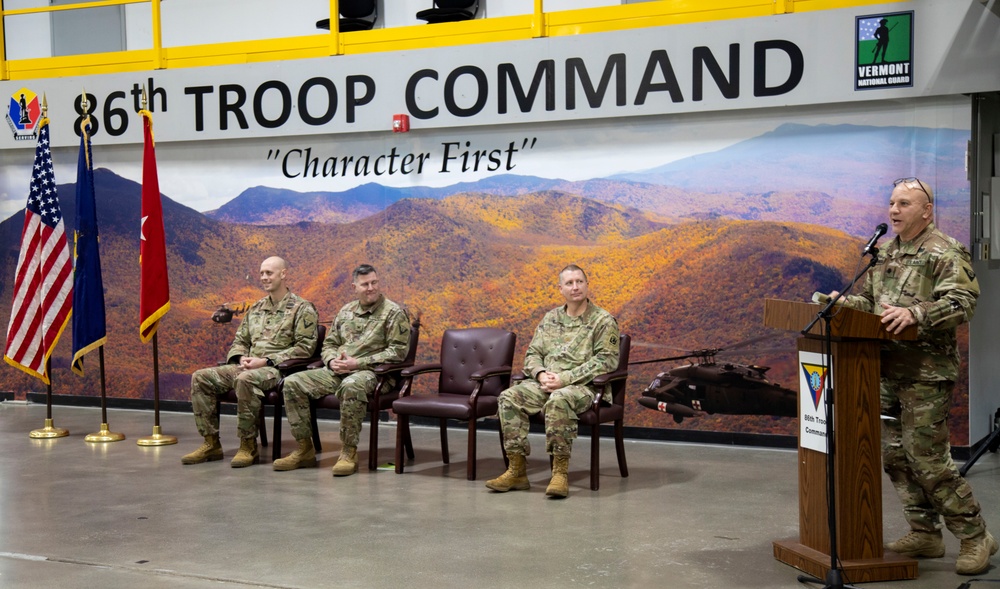 86th Troop Command, Change of Command