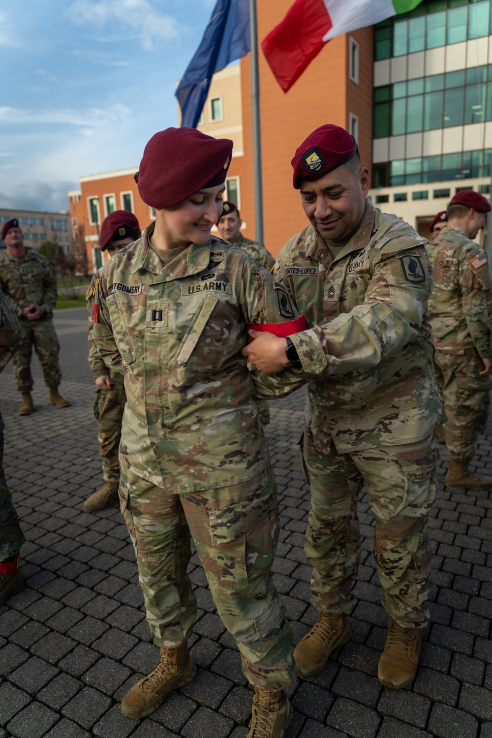 173rd Brigade Support Battalion Celebrates Graduation of New Jumpmasters in Vicenza, Italy