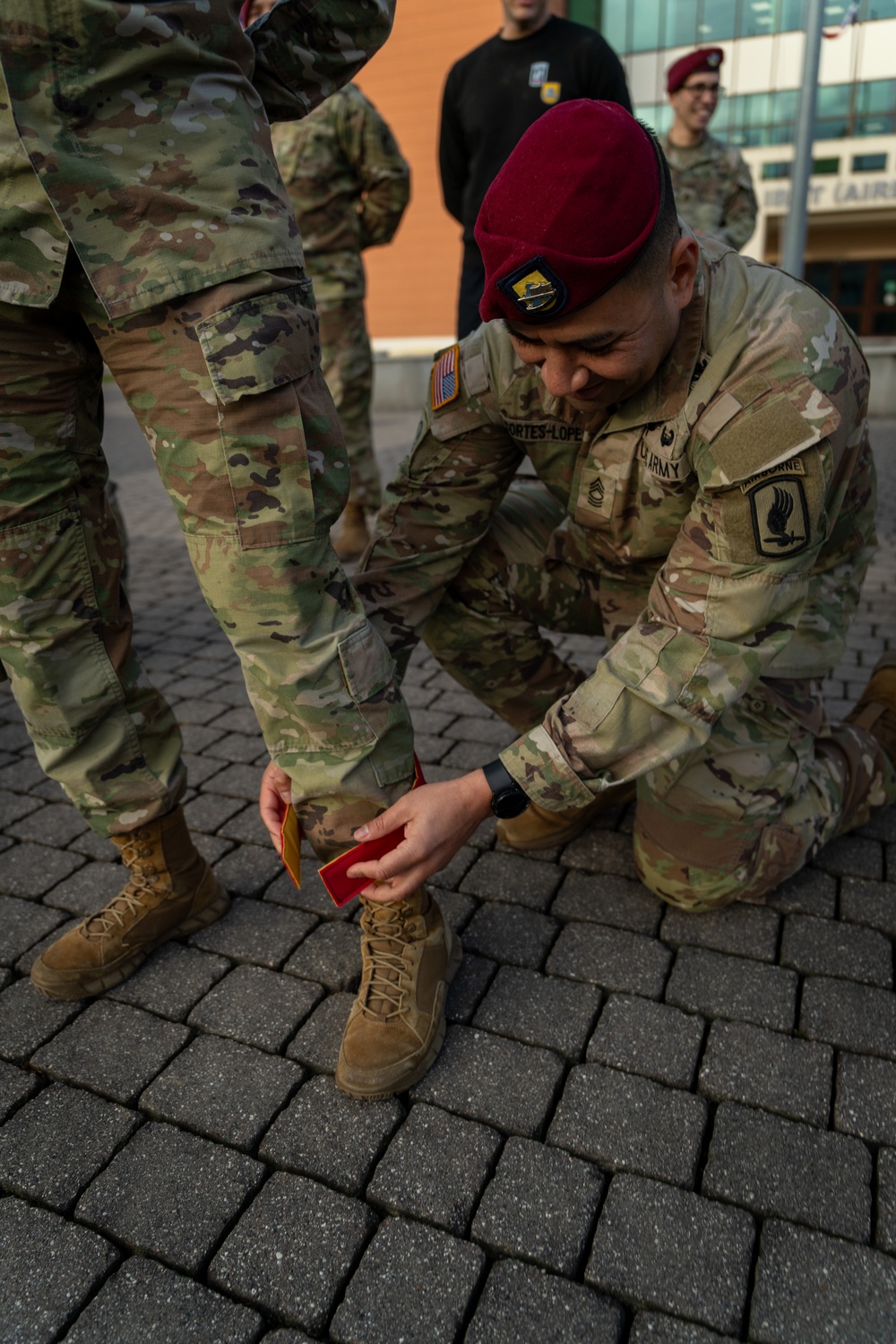 173rd Brigade Support Battalion Celebrates Graduation of New Jumpmasters in Vicenza, Italy