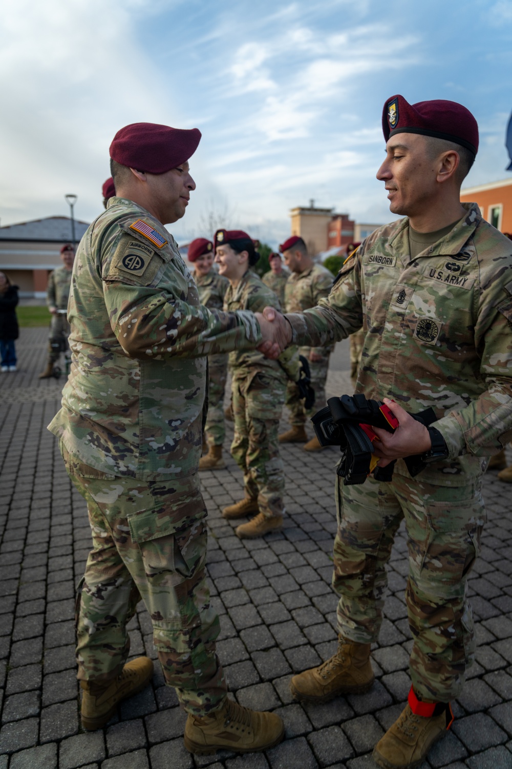 173rd Brigade Support Battalion Celebrates Graduation of New Jumpmasters in Vicenza, Italy