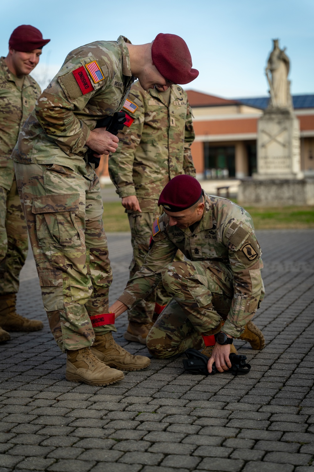 173rd Brigade Support Battalion Celebrates Graduation of New Jumpmasters in Vicenza, Italy