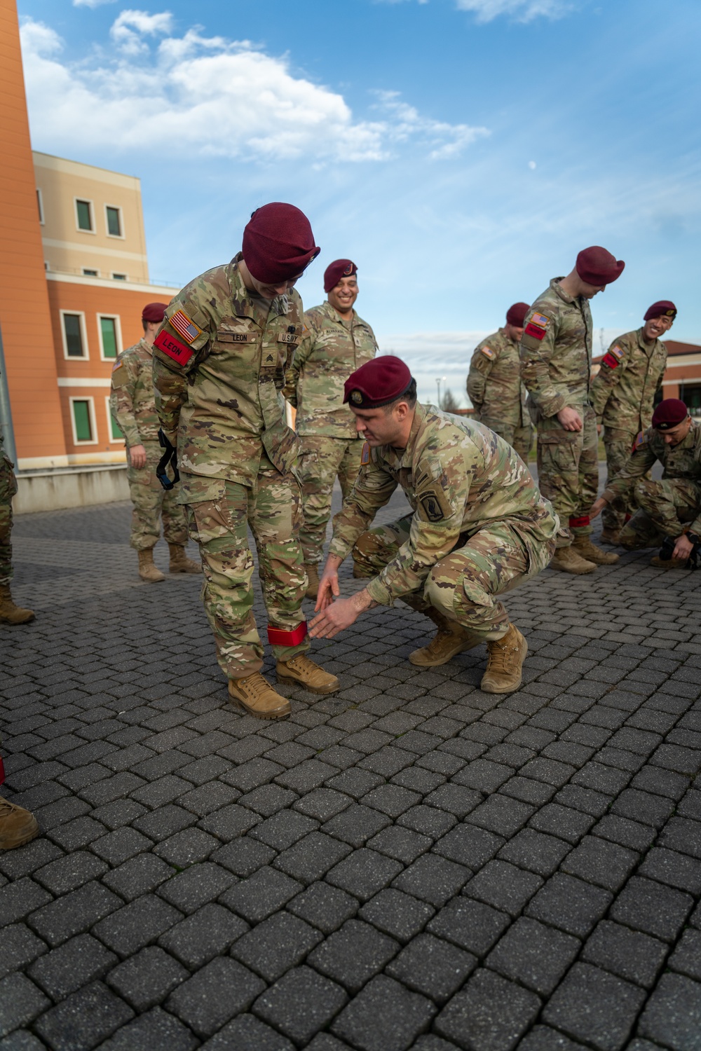 173rd Brigade Support Battalion Celebrates Graduation of New Jumpmasters in Vicenza, Italy