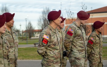 173rd Brigade Support Battalion Celebrates Graduation of New Jumpmasters in Vicenza, Italy