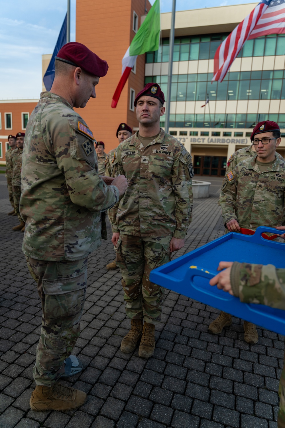 173rd Brigade Support Battalion Celebrates Graduation of New Jumpmasters in Vicenza, Italy