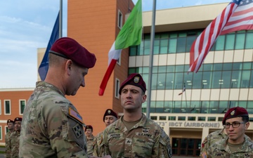 173rd Brigade Support Battalion Celebrates Graduation of New Jumpmasters in Vicenza, Italy