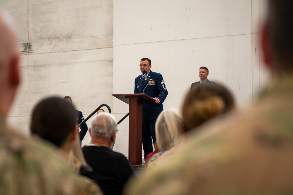 155th ARW Welcomes New Command Chief