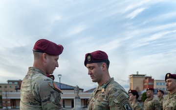 173rd Brigade Support Battalion Celebrates Graduation of New Jumpmasters in Vicenza, Italy