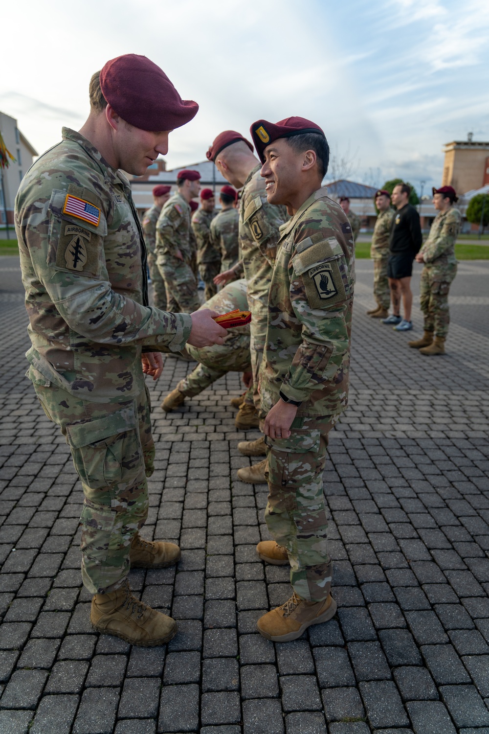 173rd Brigade Support Battalion Celebrates Graduation of New Jumpmasters in Vicenza, Italy