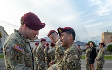 173rd Brigade Support Battalion Celebrates Graduation of New Jumpmasters in Vicenza, Italy