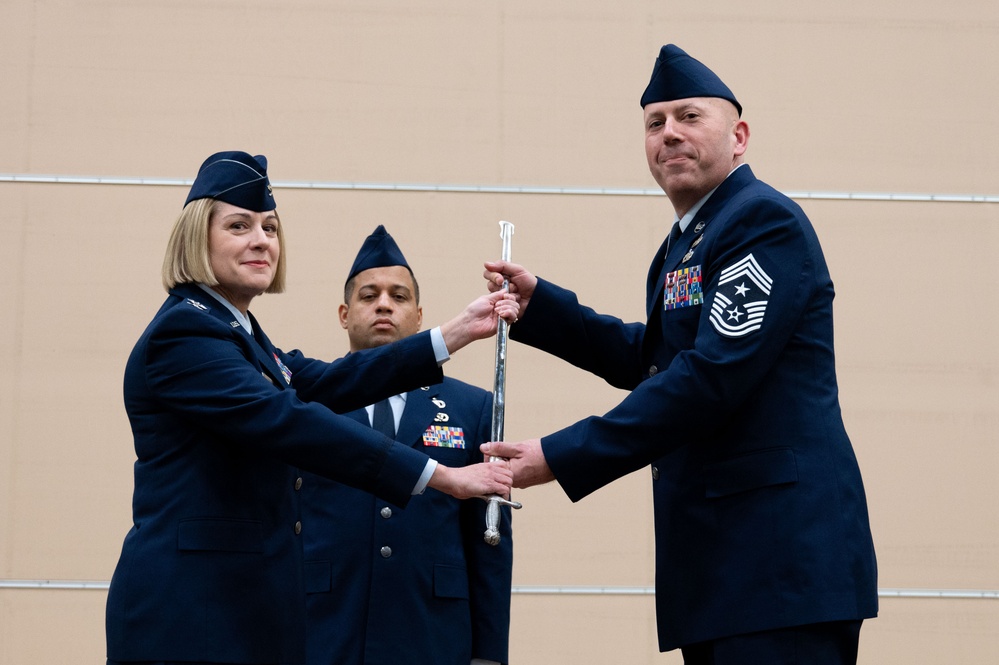 102nd Intelligence Wing welcomes new Command Chief Master Sergeant